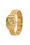 Roma Men's Luxury Watch – Square Roman Dial, Blue Hands, Stainless Steel Bracelet & Quartz Precision Timepiece - 2