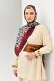 Tencel Monare Shawl Coral Navy Blue - 2
