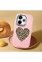 Redmi 13X Compatible Case Camera Protector Pink Silicone Couple Phone Case Heart Pattern - 2