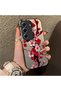 Tecno Camon 40 Pro 5g Cm7 Compatible Silicone Edge Hard Back Case Couple Phone Case with Floral Pattern - 3