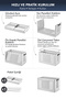 "Medium" Portable Organizer Box 30 Lt with Lid, Foldable, Stackable Multi-Purpose Storage Bin - 8