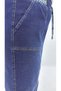 Plus Size Denim Wide Leg Women's Trousers - 4