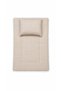 4 Piece Pique Muslin Baby Swaddle Set Double Sided – Blanket, Pillow, Scarf, Bib and Swaddle Cover - 2