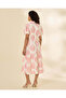Women Pink Casual Dress - 3