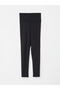 Lcw Outdoor Black High Waist Reflector Printed Women's Leggings - 5