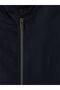 Southblue Navy Blue Regular Fit High Collar Men's Jacket - 7