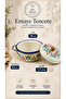 16 cm 1.7L 2 Piece Enamel Pot with Lid, for Serving, Food Camping, Picnic, Dowry - 4