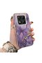 Redmi Note 14 Pro Compatible Silicone Edge Hard Back Case Couple Phone Case Butterfly Pattern
