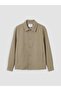 Lcw Vision Beige Regular Fit Shirt Collar Men's Jacket - 5