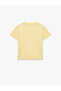 Cotton Crew Neck Short Sleeve Printed Oversize T-Shirt - 2