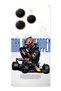 Infinix Hot 40I Compatible Max Verstappen Patterned Transparent Phone Case