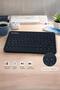 Bluetooth Kablosuz Klavye Mouse Seti TMK08 Siyah - 6
