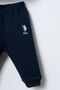 Baby Boy Navy Blue Long Sleeve Pajama Set Usb3197-C-V1 - 3