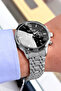 All Functions Working - Silver Color - Steel Band - Water Resistant - Men's Watch - with Special Box Tw2002C1 - 7