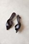 Randall Women's Heeled Leather Sandals Brown