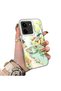 Redmi 15C 4g Compatible Silicone Edge Hard Back Case Couple Phone Case Landscape Pattern