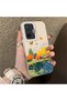 Poco F7 5g Compatible Silicone Edge Hard Back Case Couple Phone Case Landscape Pattern - 3
