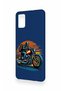 Samsung A51 Compatible Moto Rider Patterned Silicone Case - 4