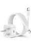 40W Dynamic Power Adapter With 60W Max With USB-C to C Cable for iPhone White - 2