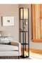 Household Luxury Design Floor Lamp with Multiple Storage Shelves for Living Room Bedroom Offices 26 x 26 x 159.5 CM - 5