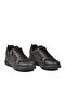 Black-black mesh women's sports shoes - 3