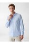 Vizyon New Season Regular Fit Striped Gabardine Men's Shirt