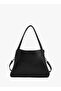 Celeste Textured Shoulder Bag With Detachable Strap - 5