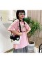 Girls' Cute Shoulder Bag, Crossbody Bag Sling Bag Side Bag Carry Bag with Badge Charm for Students - 2