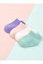 Cotton Baby Booties Socks / Seamless Toe / Set of 4