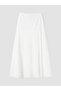 I High Waist Brode Flared Skirt from Freezen Store