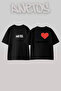 Eminem_38 Design Printed Unisex Oversize Black Tshirt