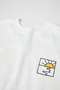 Unisex Oversized T-Shirt Sunset Sun Printed Black / White - 2