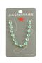 Savoroski Zircon Stone Anklet - Blue