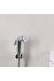 Deluxe Shattaf With Angle Valve, PVC Shattaf1 for Toilets, Bathroom, Lavatory Chrome - 2