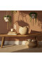 Rustic Beige Ceramic Amphora Vase with Dual Handles | Handcrafted Textured Décor Vase for Home, Majlis & Table - 3