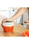 Ysf Shop 700 ml 3-Blade Drawstring Rondo – Pull-String Chopper, Fast and Practical Vegetable Chopping, Stainless Steel - 2