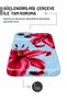 iPhone 13 Blue Flower Protect Slim Glossy Full Covering Print Camera Protected Phone Case - 3