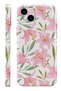 iPhone 13 Pink Flower Protect Slim Glossy Full Covering Print Camera Protected Phone Case