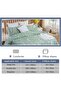 Boy Kids Geometry Square Lattice Bedding Double Duvet Cover Sets Bed Zipper White Black 200×200cm - 5