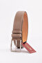 Mink Leather Belt Genuine Leather Belt 3.5 cm - 4