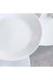 Aria 12-Piece Dinner Opal Dinner Set Opalware Dining Set Plates And Bowls Durable Soup Bowls For Home Kitchen Dining - White - 2
