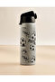 Grey Football Print Water Bottle (750ml) - 2