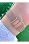 Women's Rose Gold Wicker Cord White Dial Wristwatch 2 Years Warranty - 3