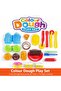 Kids Colour Dough Play Set with Tools Creative Clay Kit for Ages 3+ - 2