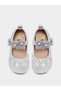 Girls Embellished Velcro Ballerina Shoes - 5