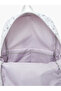 Girls Star Print Backpack with Zip Closure - 4