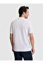 White Slim Fit Cotton Blend Polo Collar T-Shirt 50328350-Vr013 - 5
