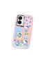 Vivo Y16/Y02S Compatible Shock-Absorbing Camera Protected Pink Silicone Case - 3