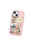 Pink Silicone Case with Camera Protection Compatible with iPhone 15 Shock-Absorbing - 4