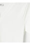 Lcw Everyday White V-Neck Women's T-Shirt - 6